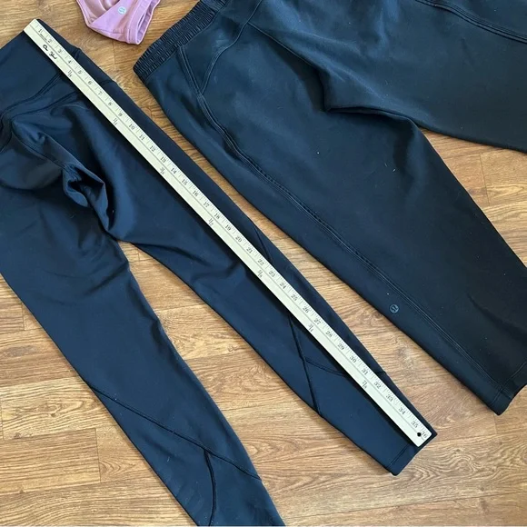 Lululemon Bundle 4 Piece Sport Bra, Leggings, Sleeveless Top Bundle Set Size 6 - Picture 3 of 12